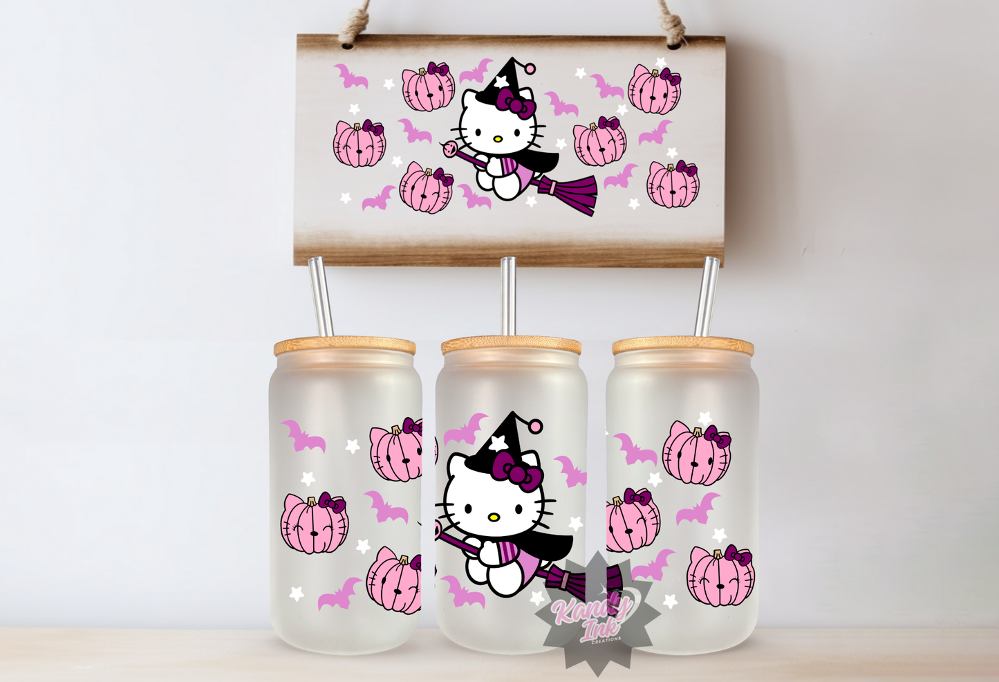 16oz Frosted Libbey Halloween #10