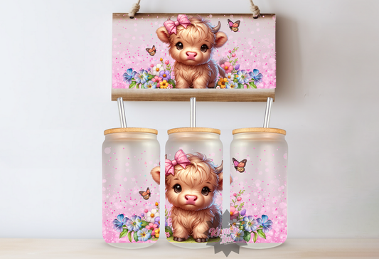 Cute Highland Cow #1 - 16oz