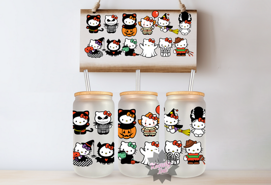 16oz Frosted Libbey Halloween #9