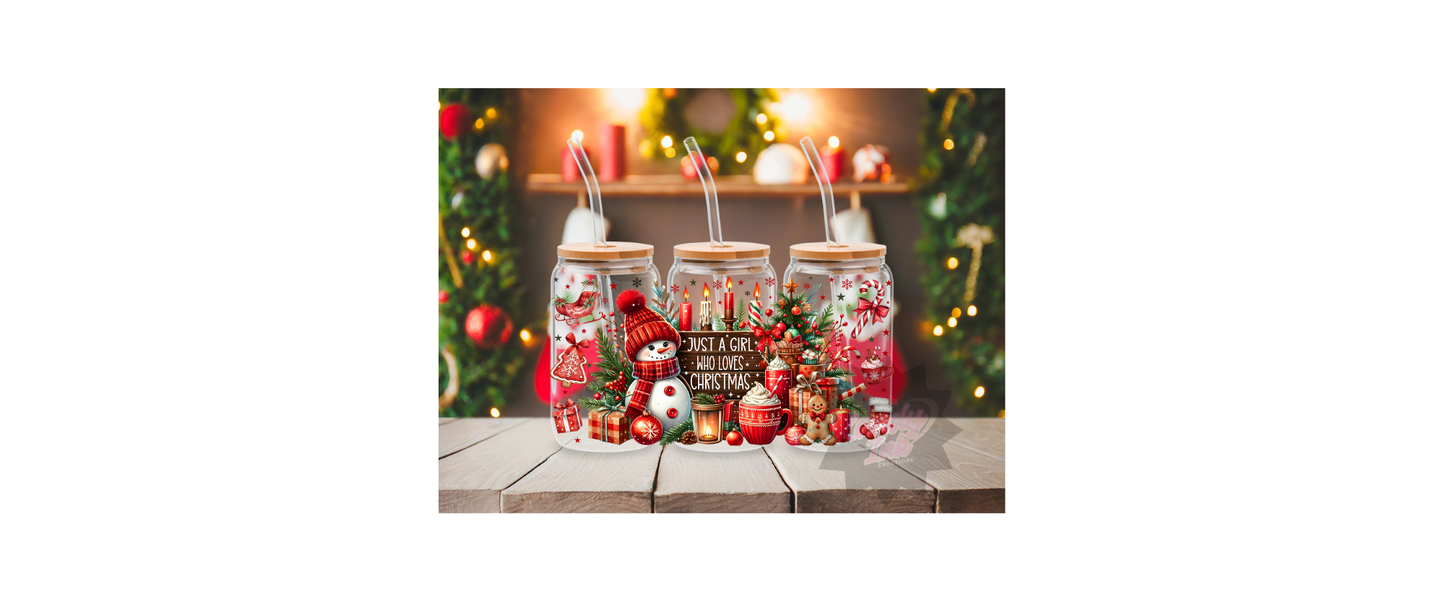 Xmas Frosted 16oz #1